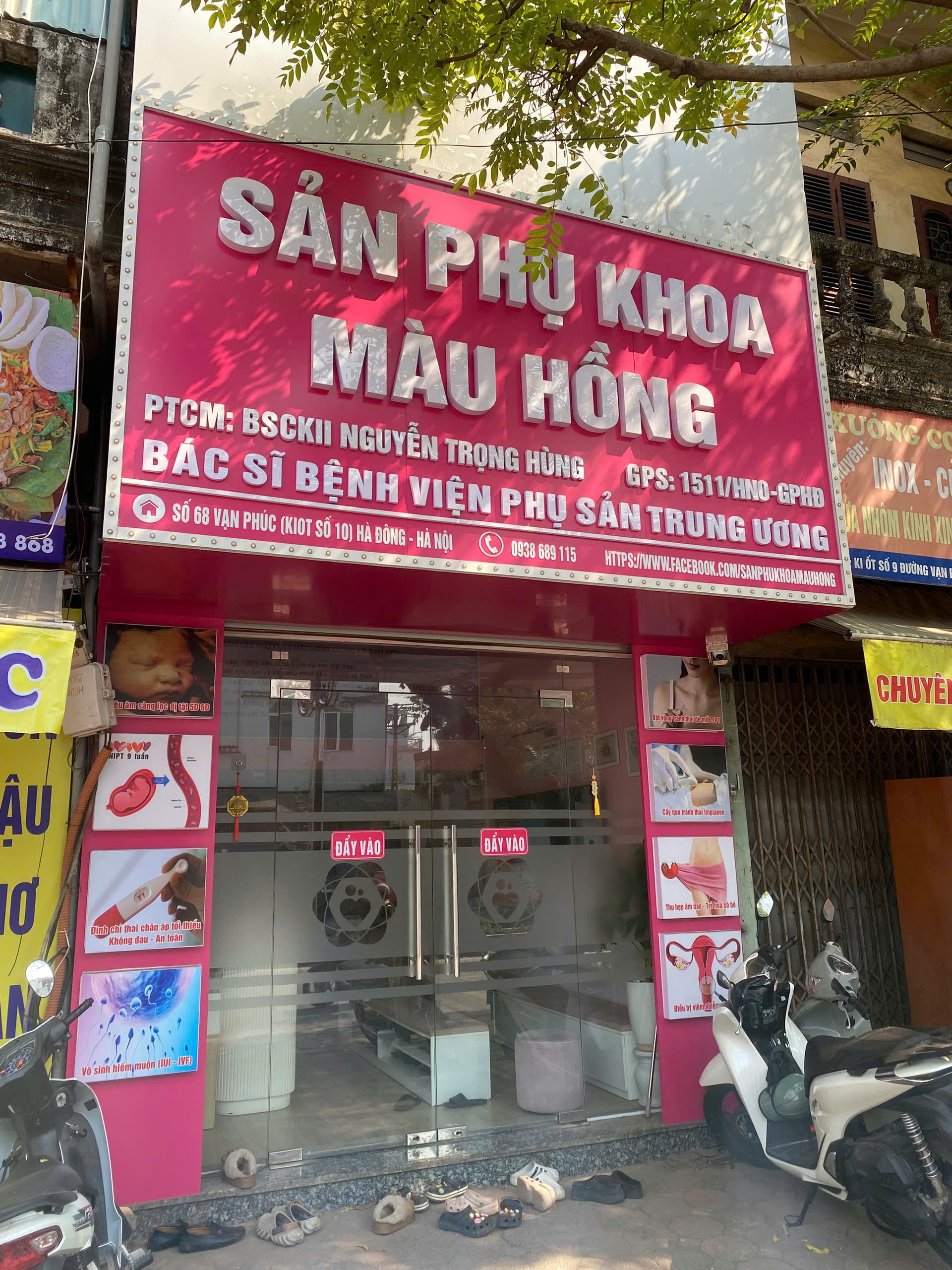Ảnh hướng dẫn vị trí phòng khám